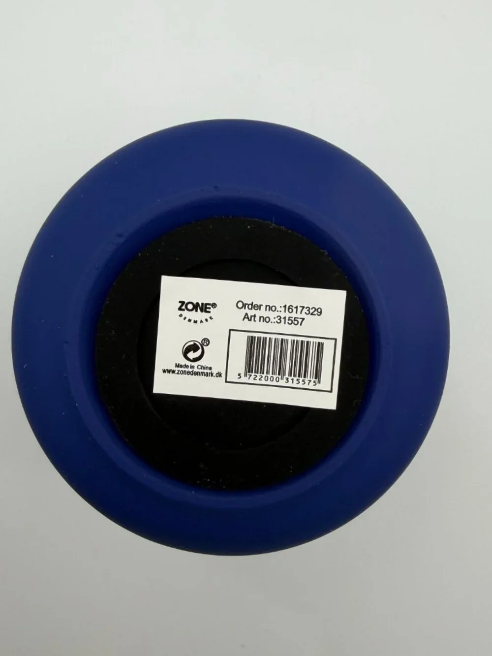 Zone Denmark UME Stoneware Vanity Jar with Lid Indigo Blue Minimalist NIB